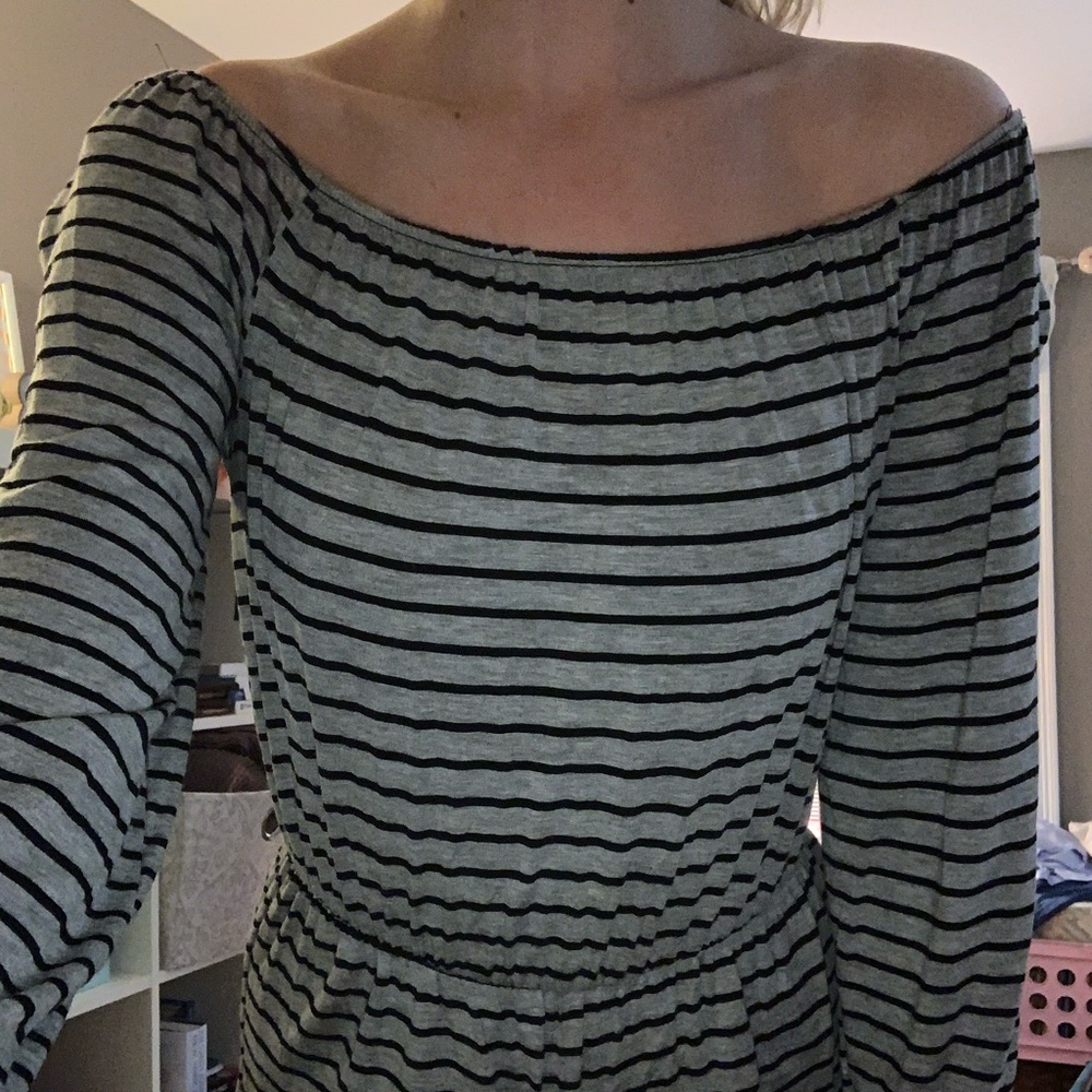 Off the shoulder romper